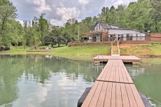 Hiawassee Home w/Boat Slip & Dock on Lake Chatuge!
