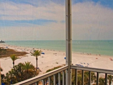 Gulf View from Every Room, Beach & Pool Open! Wifi, Steps from Beach, 6th Floor