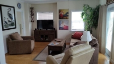 Living room with sofabed