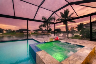 3 BR Private Pool Villa Rental in Cape Coral, Florida