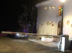 Main entrance security gate