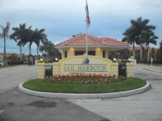 Sail harbour gated entrance