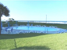 relax at poolside