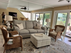 Tiffany Sands Directly on Crescent Beach TWO WEEK minimum rental. Pet friendly, one medium. 