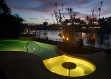 VILLA FIRE SKY: Exquisite, Upscale Gulf Access w/heated Infinity pool & spa w/remote - sunsets