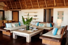 Luxury beachfront bungalow