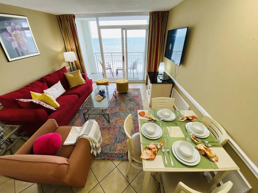 1 Bedroom Beachfront Condo Rental in Myrtle Beach, South Carolina