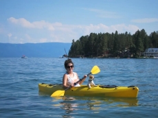 lake kayaking
