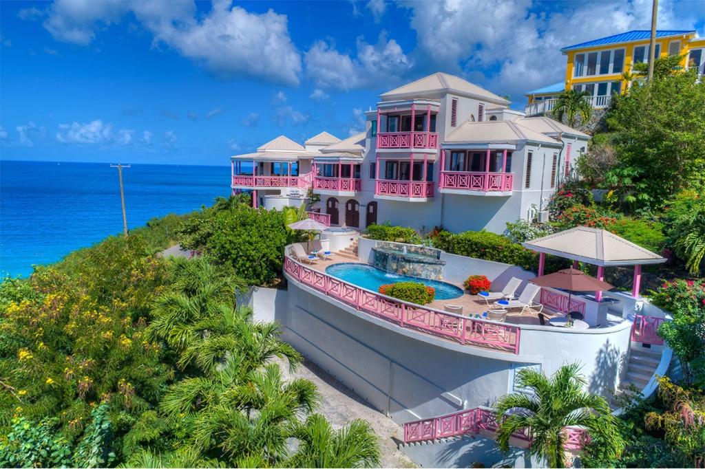 5 Bedrooms Villa rental with Private pool in Long Bay, British Virgin Islands. Sunset House