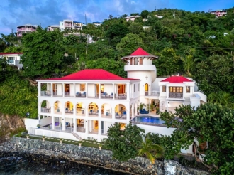 6 BR Beachfront Villa Rentals in Long Bay, British Virgin Islands