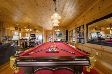 Play a game of pool or poker with your friends and family.