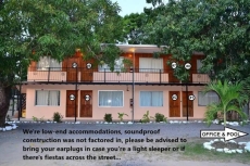 FRONT VIEW OF CABINS 1-8
