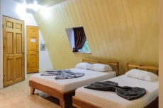 OPPISITE VIEW OF ROOM (BATHROOM DOOR ON LEFT AND ON RIGHT ENTRY DOOR)