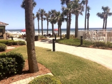 GRAND PANAMA 2BR/2BA, 1st-floor with gated Patio to beach/hot tub! Pet-friendly