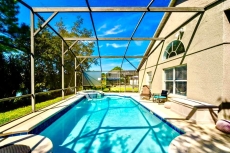 Ref 35. Stunning lake view villa with own pool/spa.