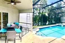 Ref 35. Stunning lake view villa with own pool/spa.