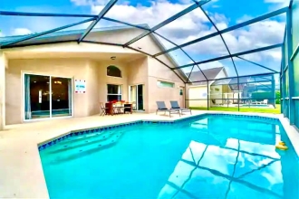 4 BR Private Pool Villa Rental in Kissimmee, Florida