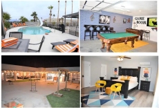 Mansion- Pool, Spa, Game Room, Casita, Fire Table