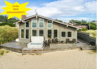 5 BR Beachfront House Rental in Manzanita, Oregon