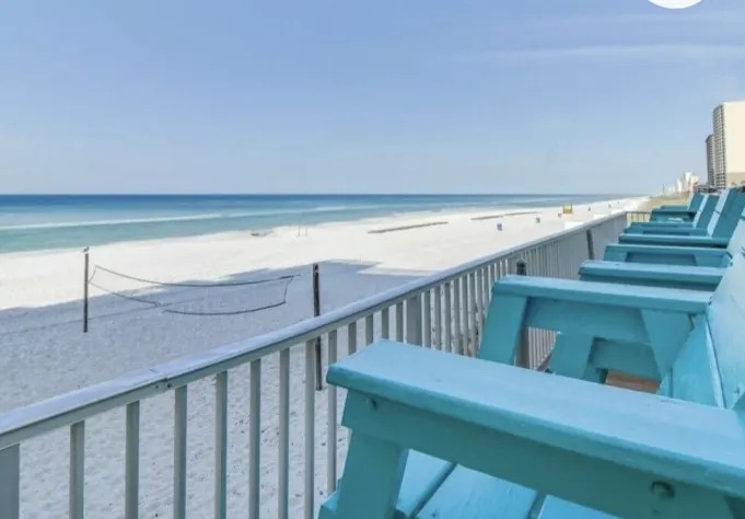 1 Bedroom Beachfront Studio Rental in Panama City Beach, Florida