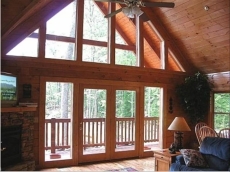 MOOSE CROSSING - STUNNING (5) STAR CABIN- BREATHTAKING VIEW- Highest Location in BBF w/ Hot Tub