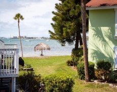 View from Waterfront staircase