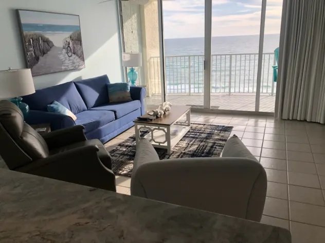 1 Bedroom Beachfront Condo Rental in Long Beach Resort, Florida
