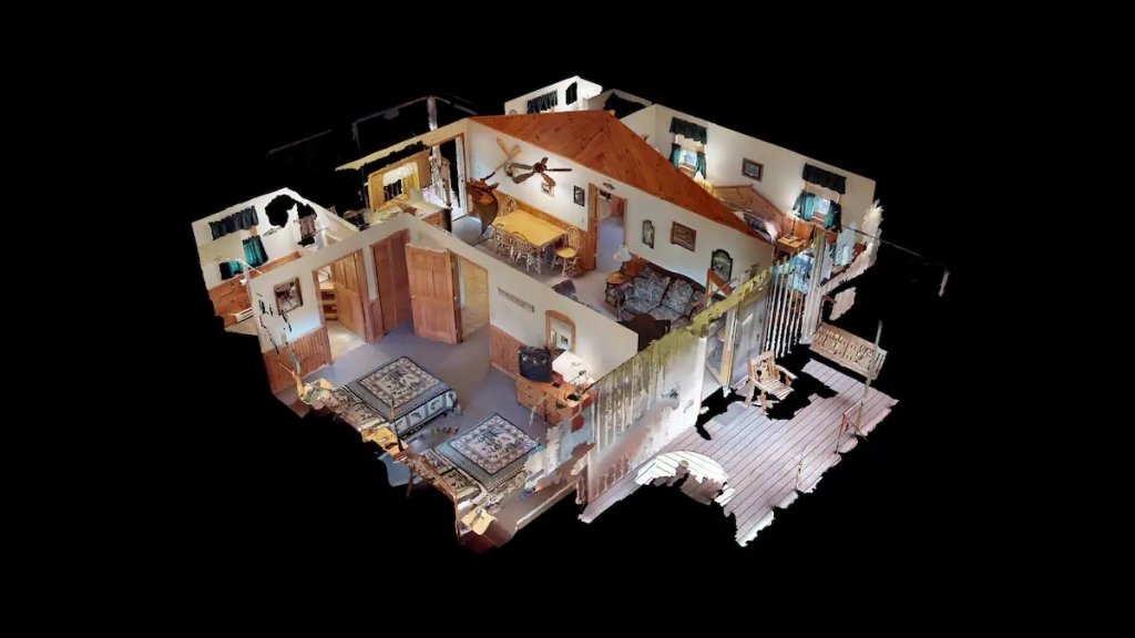 2 Bedrooms Mountain View Cabin Rental in Gaines, Pennsylvania