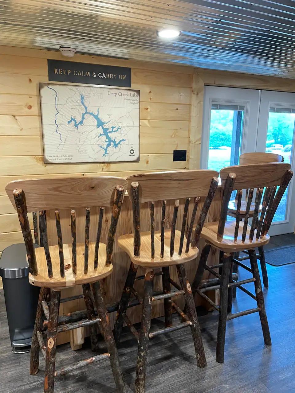 3 Bedrooms Mountain View Cabin Rental in McHenry, Pennsylvania