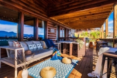 Main deck w/ firepit & grill