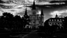 Enjoy a stroll around Jackson Square in the FQ