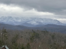 Endless view of smoky mountains 