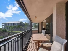 Balcony facing south