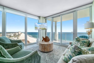 3 BR Oceanfront condo Rental in Gulf Shores, Alabama