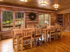 Large Dining Area with seating for up to 12