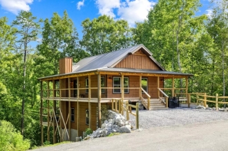 3 BR Mountain View Cabin Rental in Sevierville, Tennessee