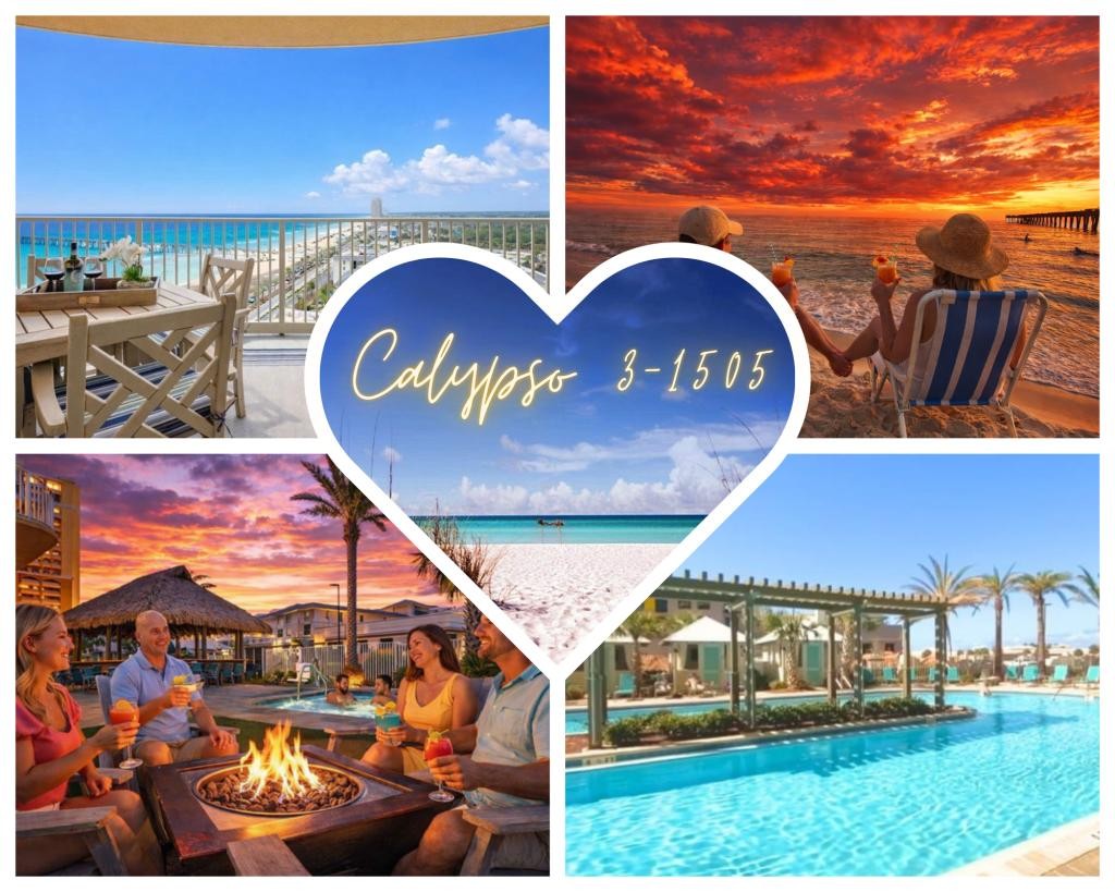 1 Bedroom Beachfront Condo Rental in Calypso Resort, Florida