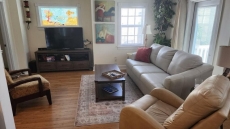 Living room with sofabed