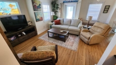 Living room with sofabed