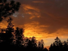 A beautiful site - photo taken from main deck!