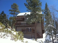 Backyard - lots of fun and open space to play in the snow!