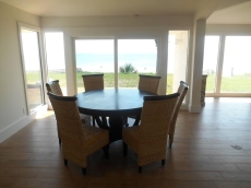 Ocean view from dining table