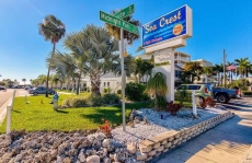 Sea Crest on Siesta Key located directly on beautiful Crescent Beach!
