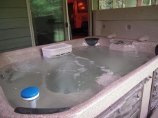 Laura Bell on Cosby Creek East Tennessee - Cathy’s Cabins of Pigeon Forge