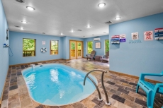 A Great Escape Pool Log Cabin