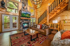A Great Escape Pool Log Cabin