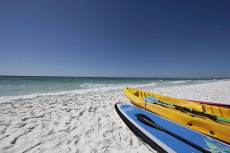 Unpack and Unwind! True Beachfront Condo with Free Beach Service (203)