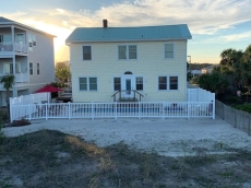 beach side of house view from dunes