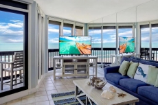 Sandpiper #704: Beachfront 2 Bedroom 2 Bathroom With Spectacular Views and 24 Hour Management