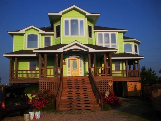 6 BR Private Pool House Rental in Corolla, North Carolina